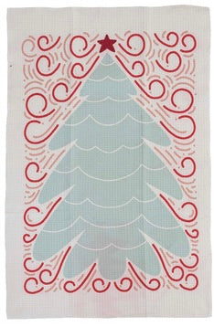 Recycled Microfibre Tea Towel with Holiday Pattern, 12 Styles by Creative Co-Op