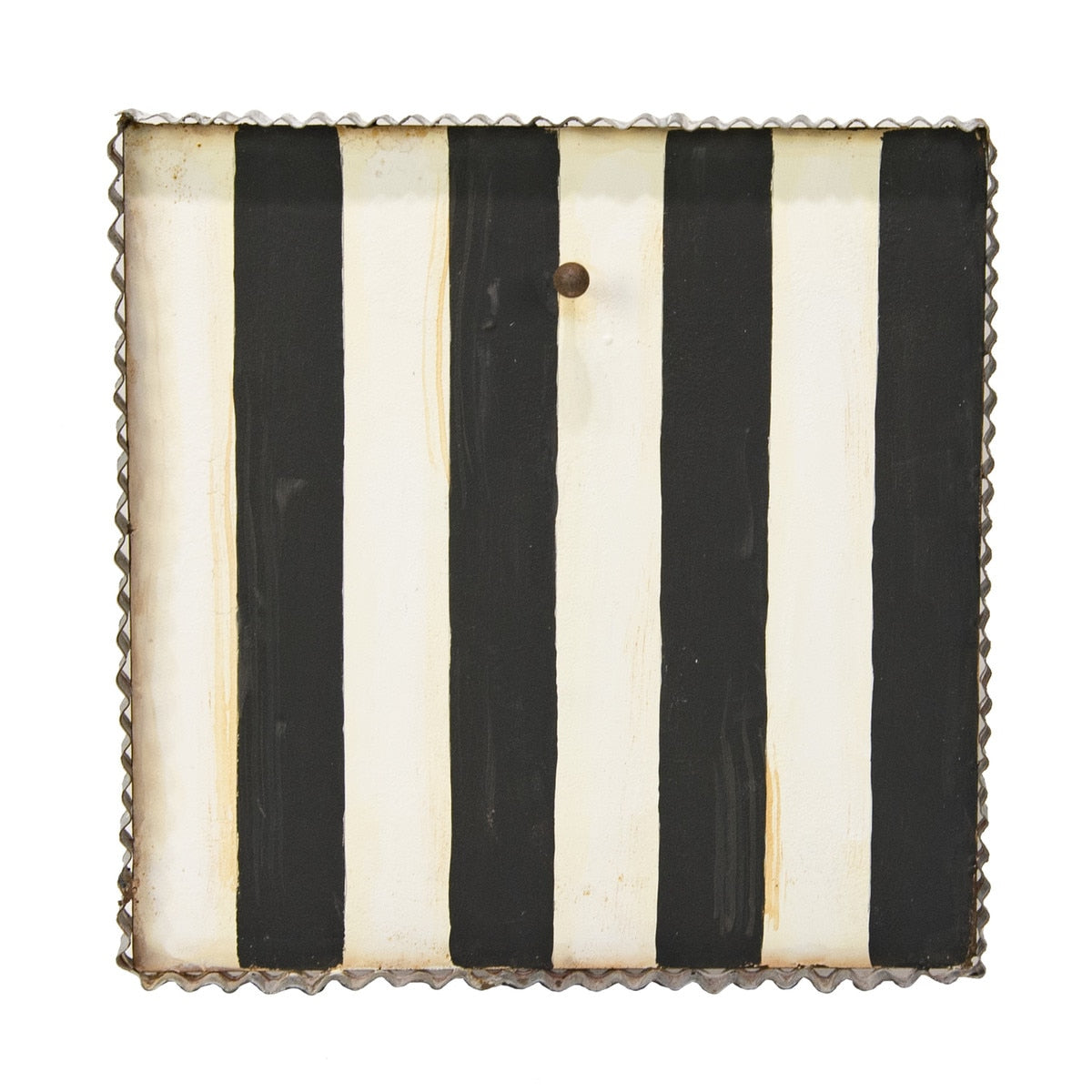 Black & White Striped Mini Gallery Display Board by The Round Top Collection