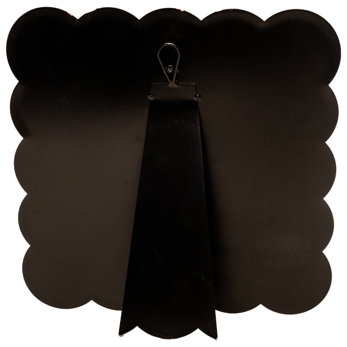 Black and Cream Scallop Display Board by The Round Top Collection