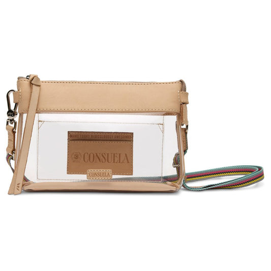 Clear Diego Midtown Crossbody by Consuela