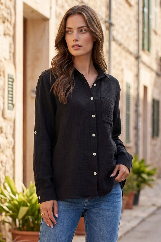 Celia Button Down Shirt by dear scarlett