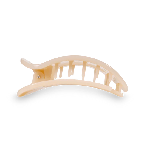 Small Flat Round Hair Clip by Teleties