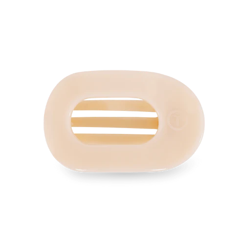 Small Flat Round Hair Clip by Teleties