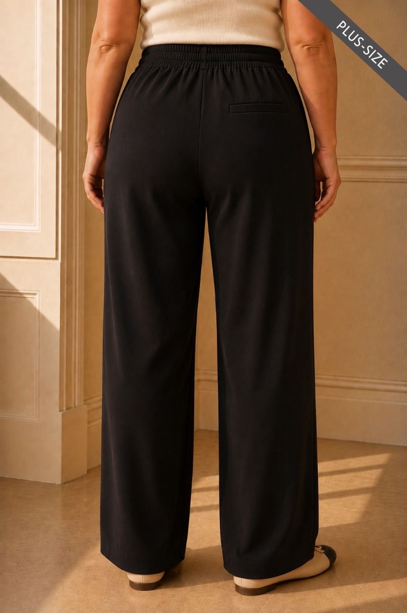 Everyday Plus Size Slacks by dear scarlett