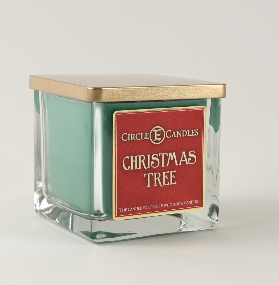 Circle E 22oz Square Jar Candle