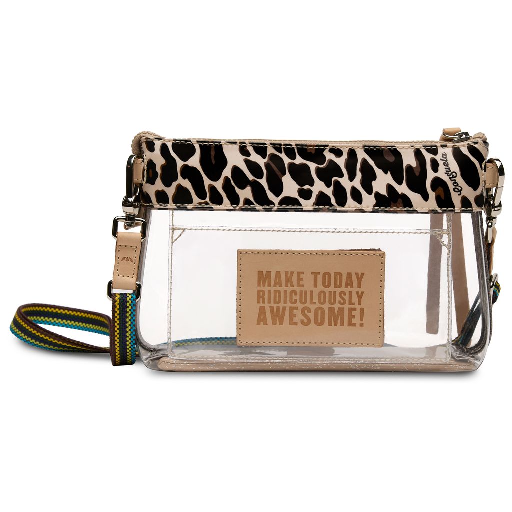 Clear Mona Midtown Crossbody by Consuela