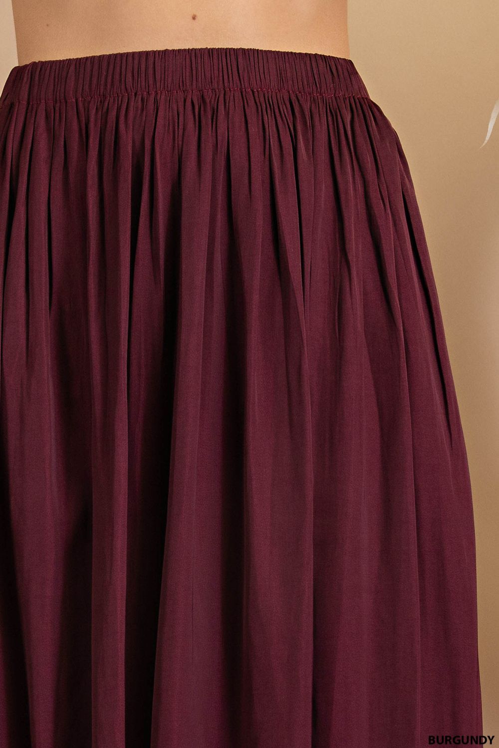 A-Line Skirt Maroon
