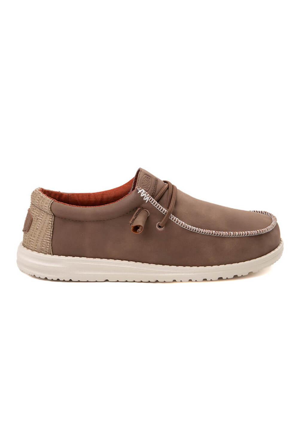 Wally Fabricated Leather in Tan by Hey Dude Shoes