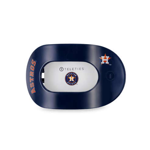 Houston Astros Medium Flat Round Hair Clip