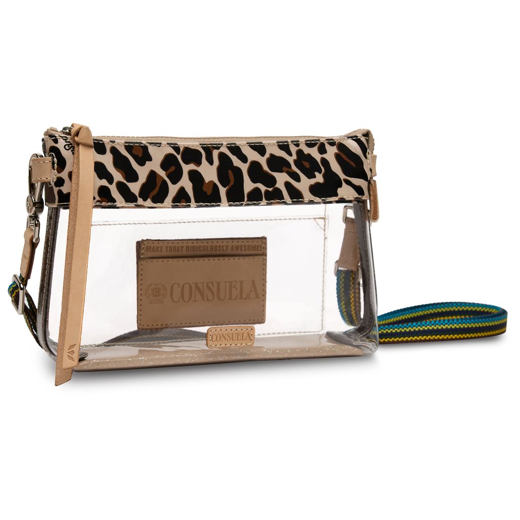 Clear Mona Midtown Crossbody by Consuela