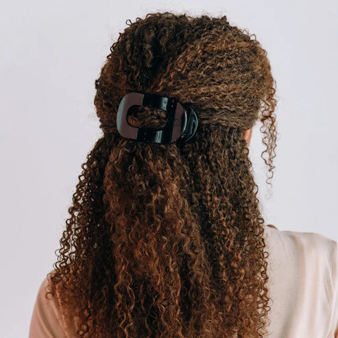 Medium Flat Round Hair Clip by Teleties