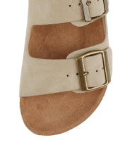 Jete 2-Strap Buckle Sandals by Soda Shoes