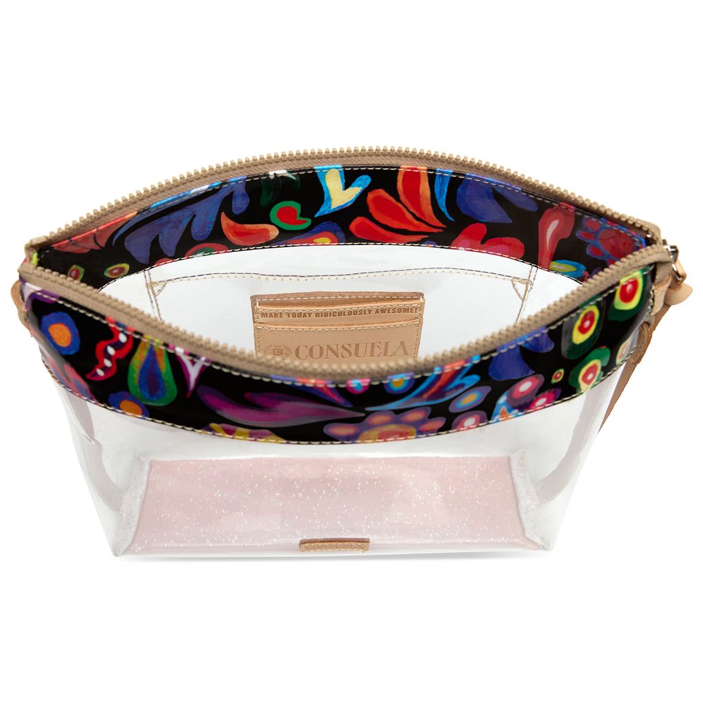 Clear Sophie Downtown Crossbody by Consuela