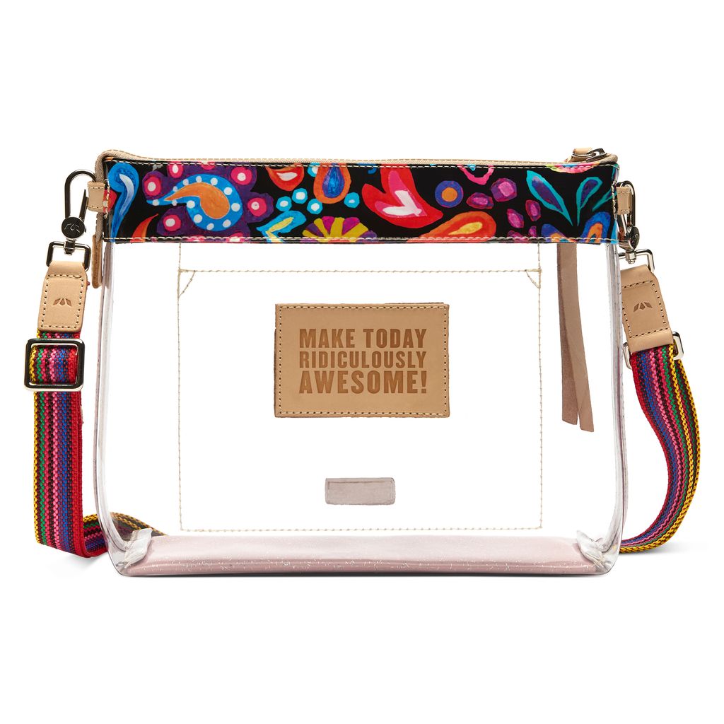 Clear Sophie Downtown Crossbody by Consuela