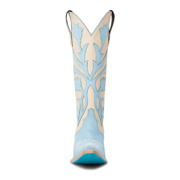 Jolene Cowboy Boots in Blueberry Buttermilk by Lane Boots