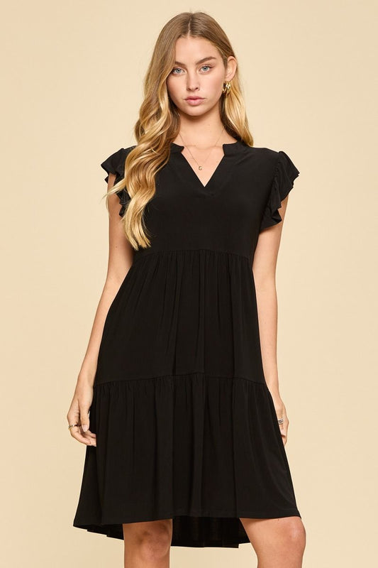 Liz Forever Solid Dress by dear scarlett