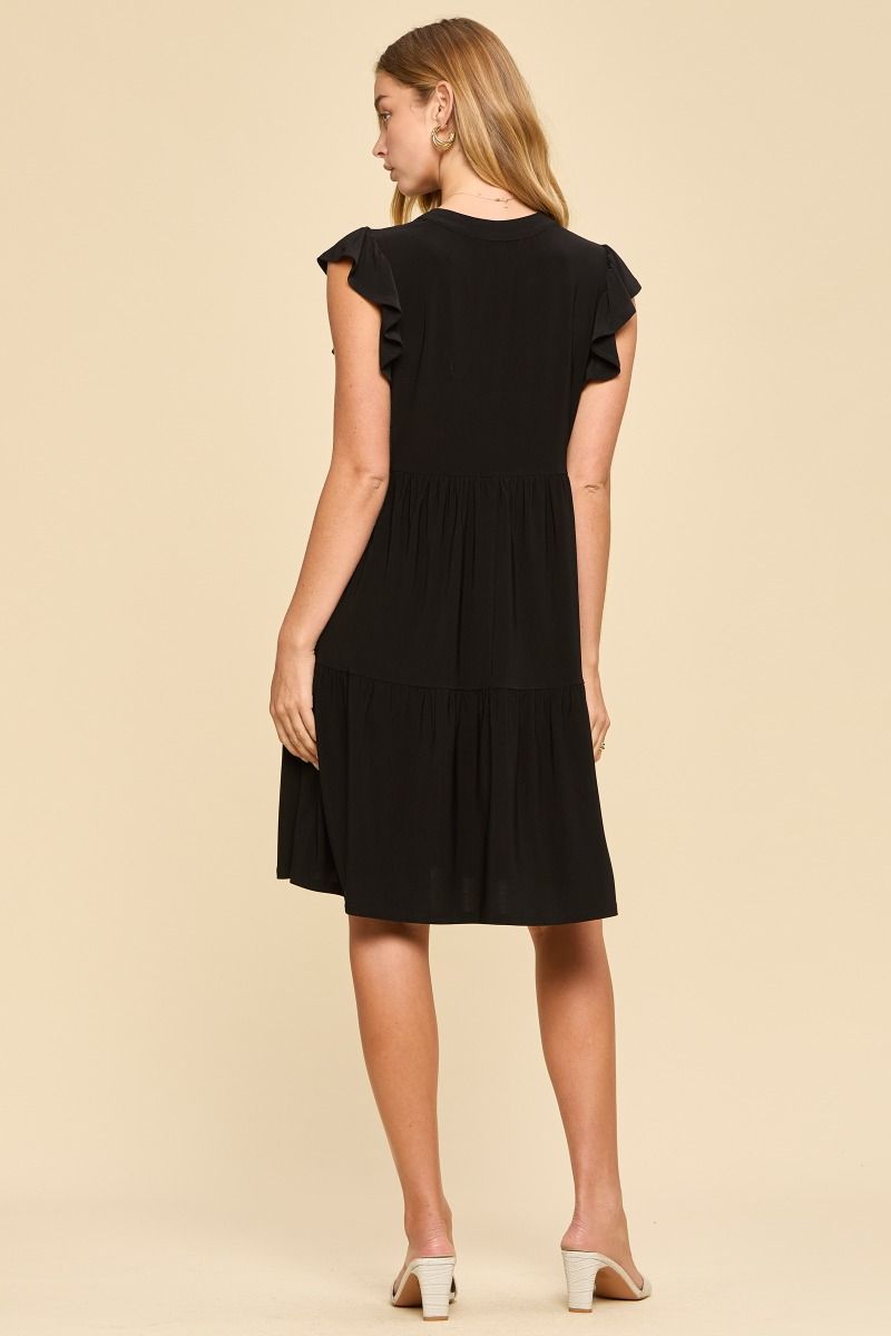 Liz Forever Solid Dress by dear scarlett