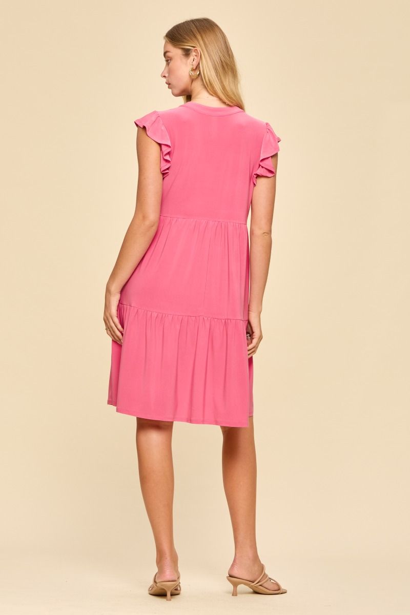 Liz Forever Solid Dress by dear scarlett
