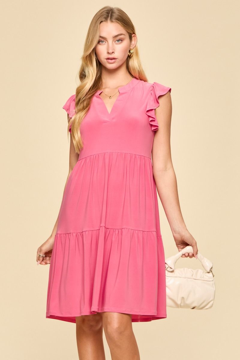 Liz Forever Solid Dress by dear scarlett