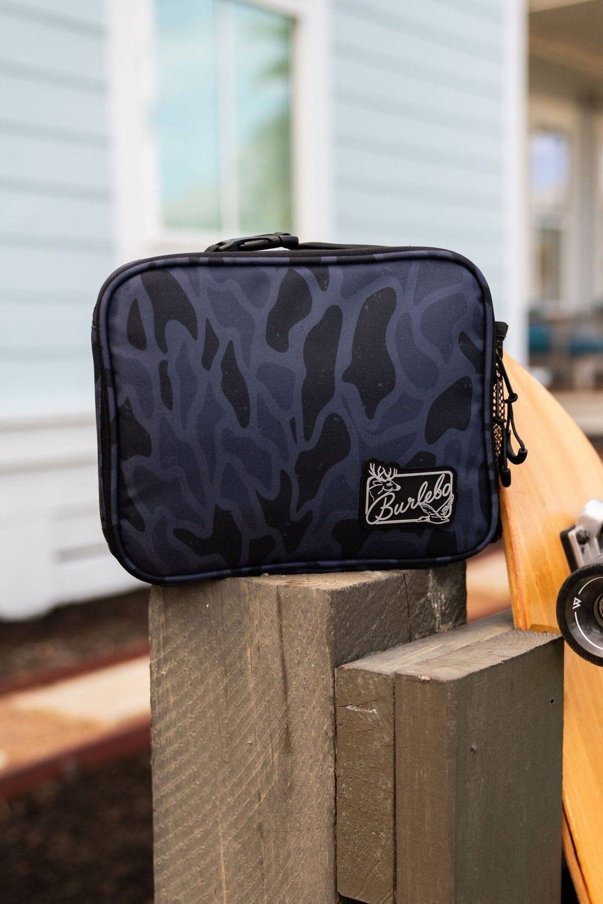 Black Camo Lunch Bag by Burlebo