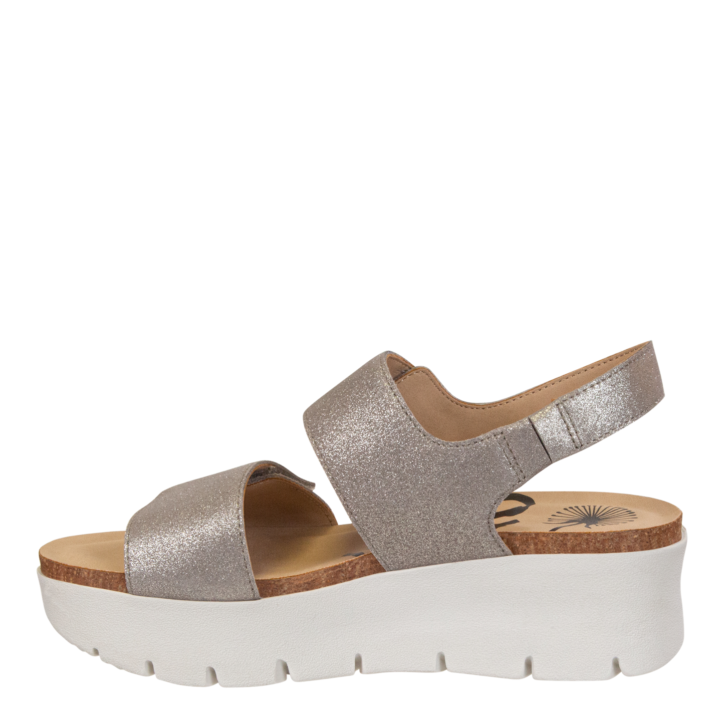 OTBT - MONTANE in SILVER Platform Sandals