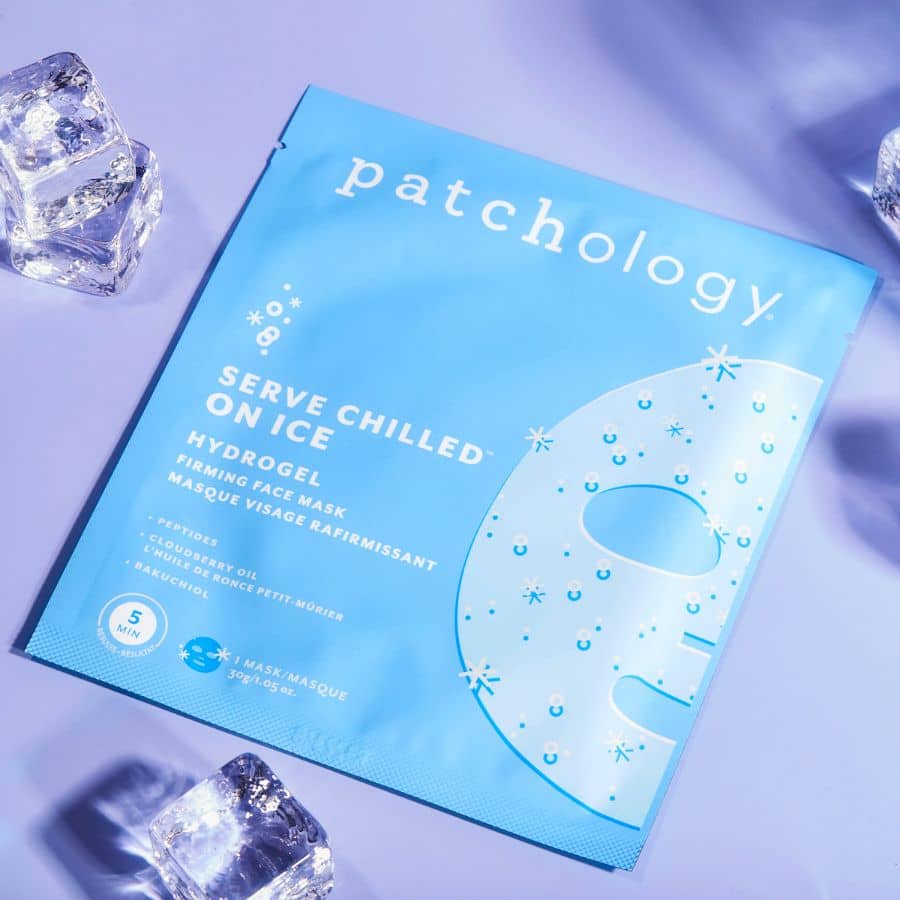 Serve Chilled On Ice Firming Hydrogel Mask by Patchology