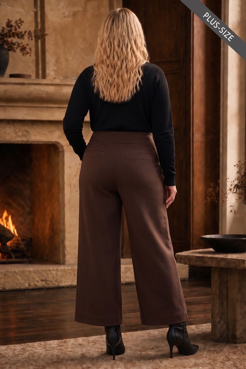 Only Pair Wide Plus Size Pants by dear scarlett