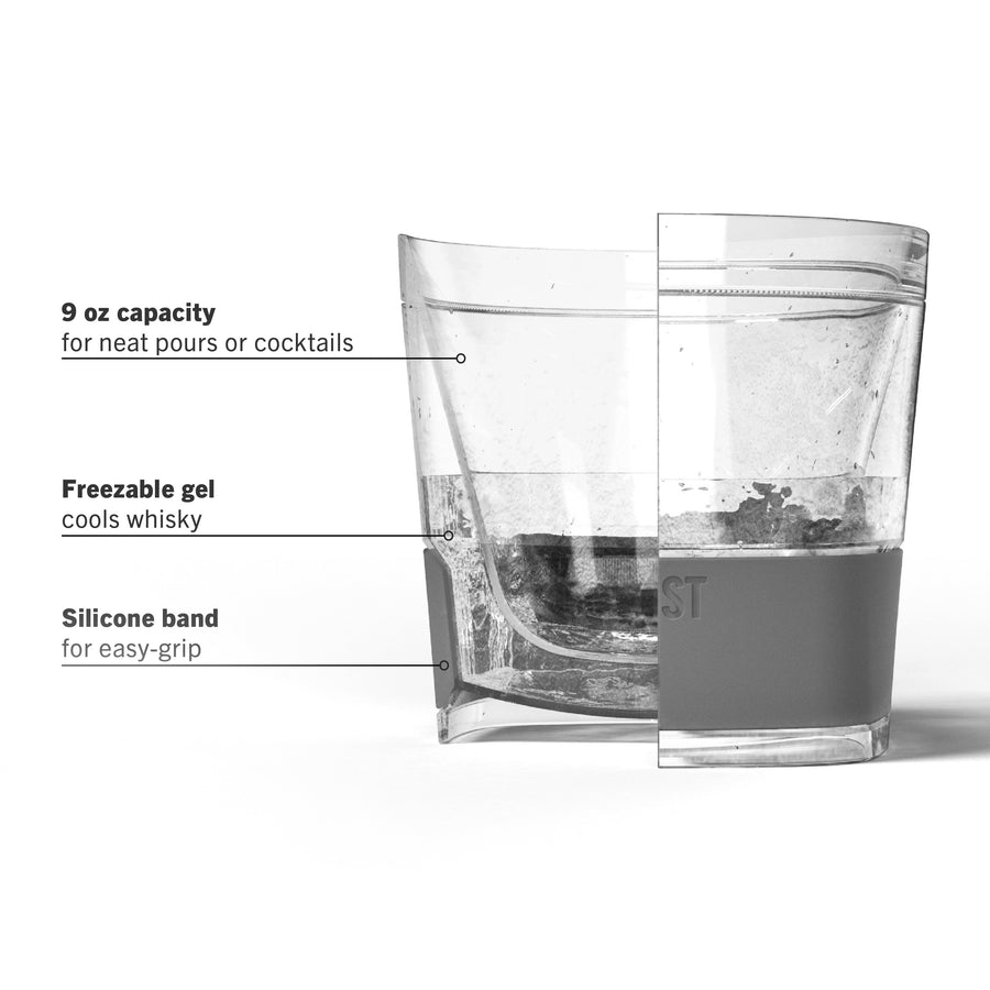 Whiskey Freeze Cooling cup in Smoke by Host