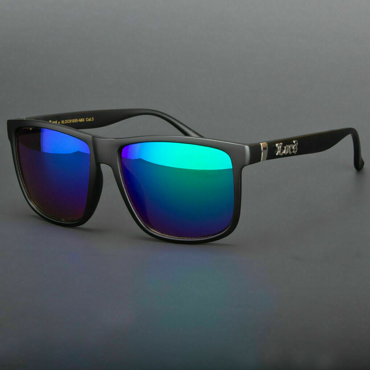 Locs Hardcore Matte Black Sunglasses