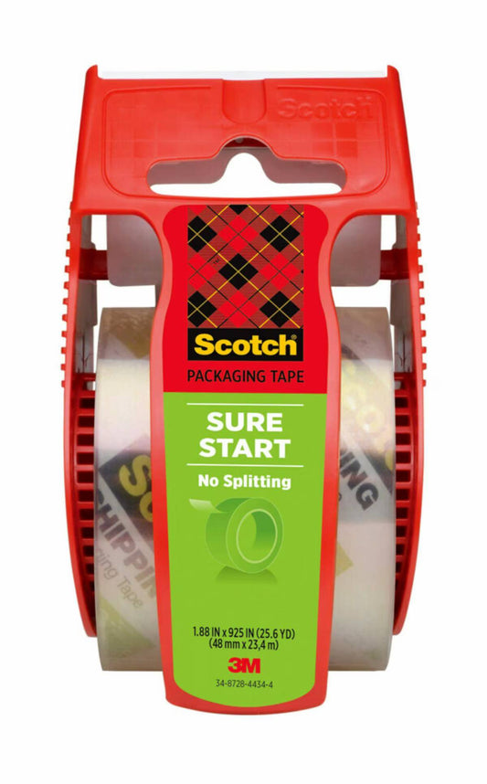 Scotch Clear Shipping/Packaging Tape with Dispenser by 3M