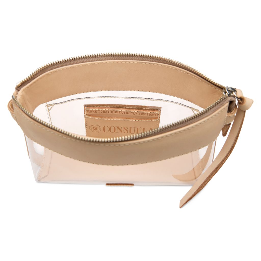 Clear Diego Midtown Crossbody by Consuela