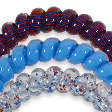 Texas Rangers Large Hair Ties by Teleties