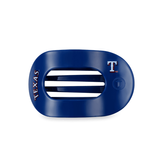 Texas Rangers Medium Flat Round Hair Clip by Teleties