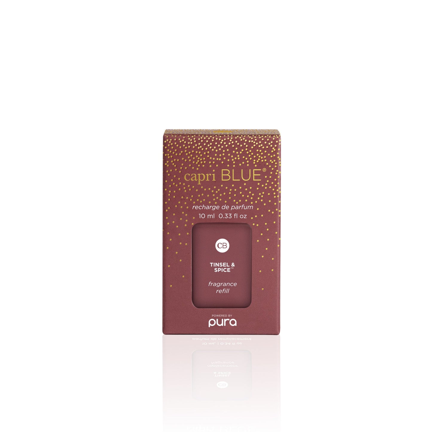 Capri Blue Pura Diffuser Refill in Tinsel & Spice by Capri Blue