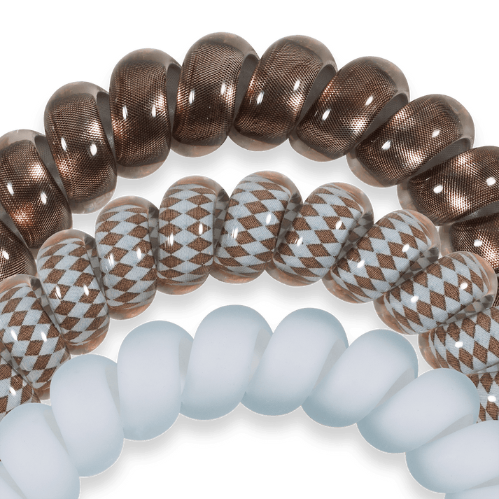 Truly Taupe Large Hair Ties by Teleties