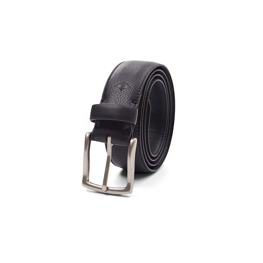 Feather Edge Black Stretch Casual Belt by Dockers