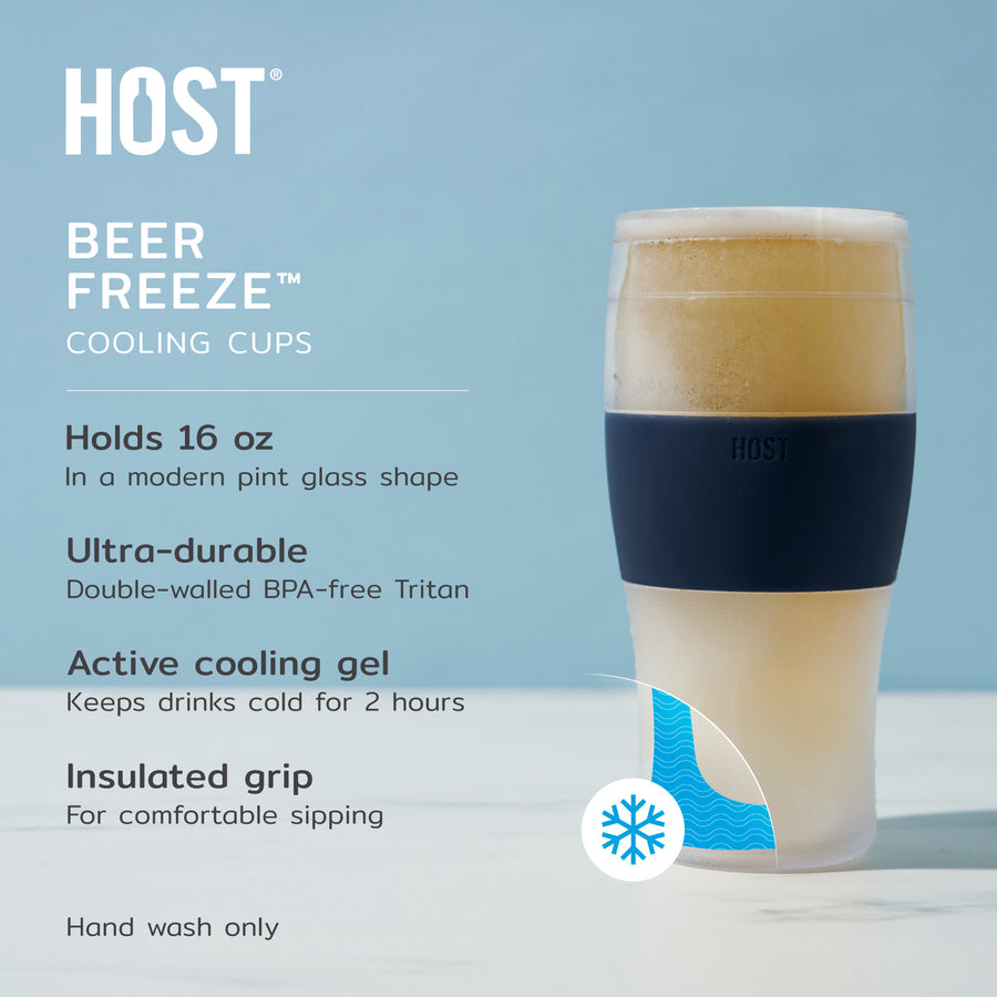 Beer Freeze Cooling Cup in Collegiate by Host