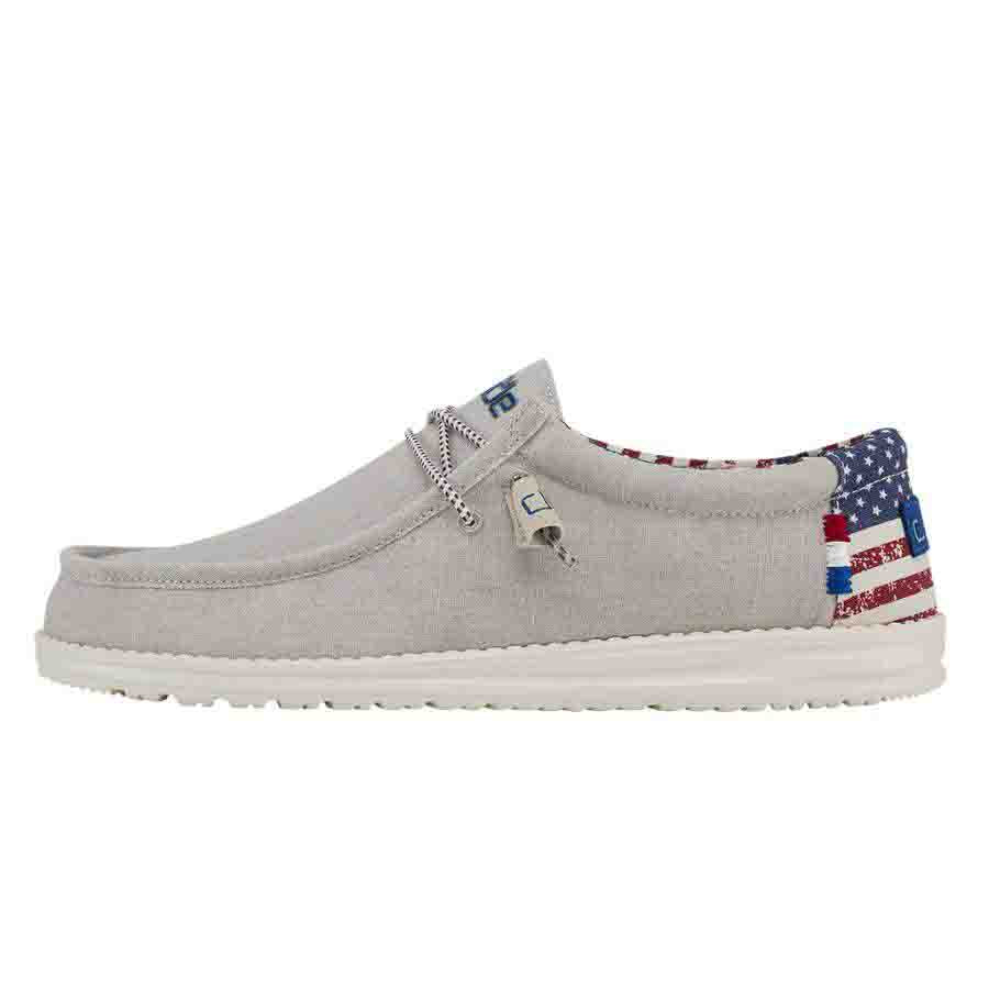 Wally Patriotic Off White
