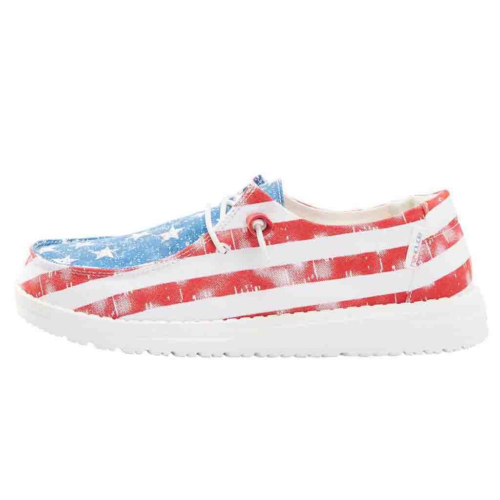 Hey Dude Shoes Wendy Star Spangled