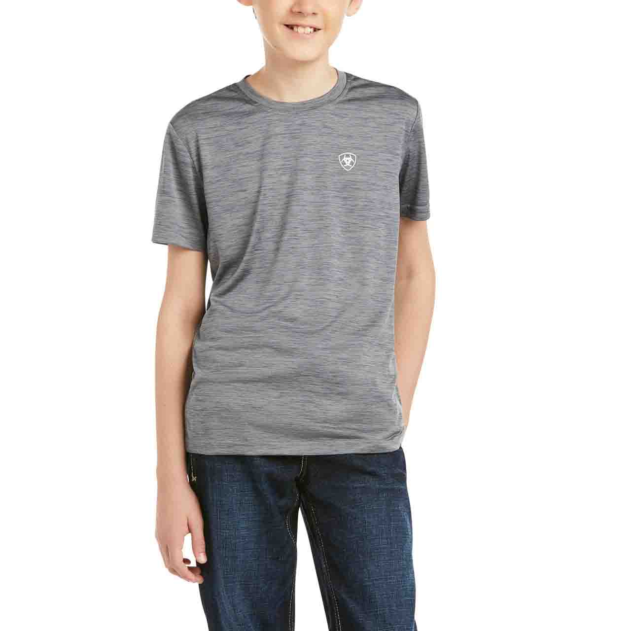 Boys Charger Graphic 2 Tee Rock