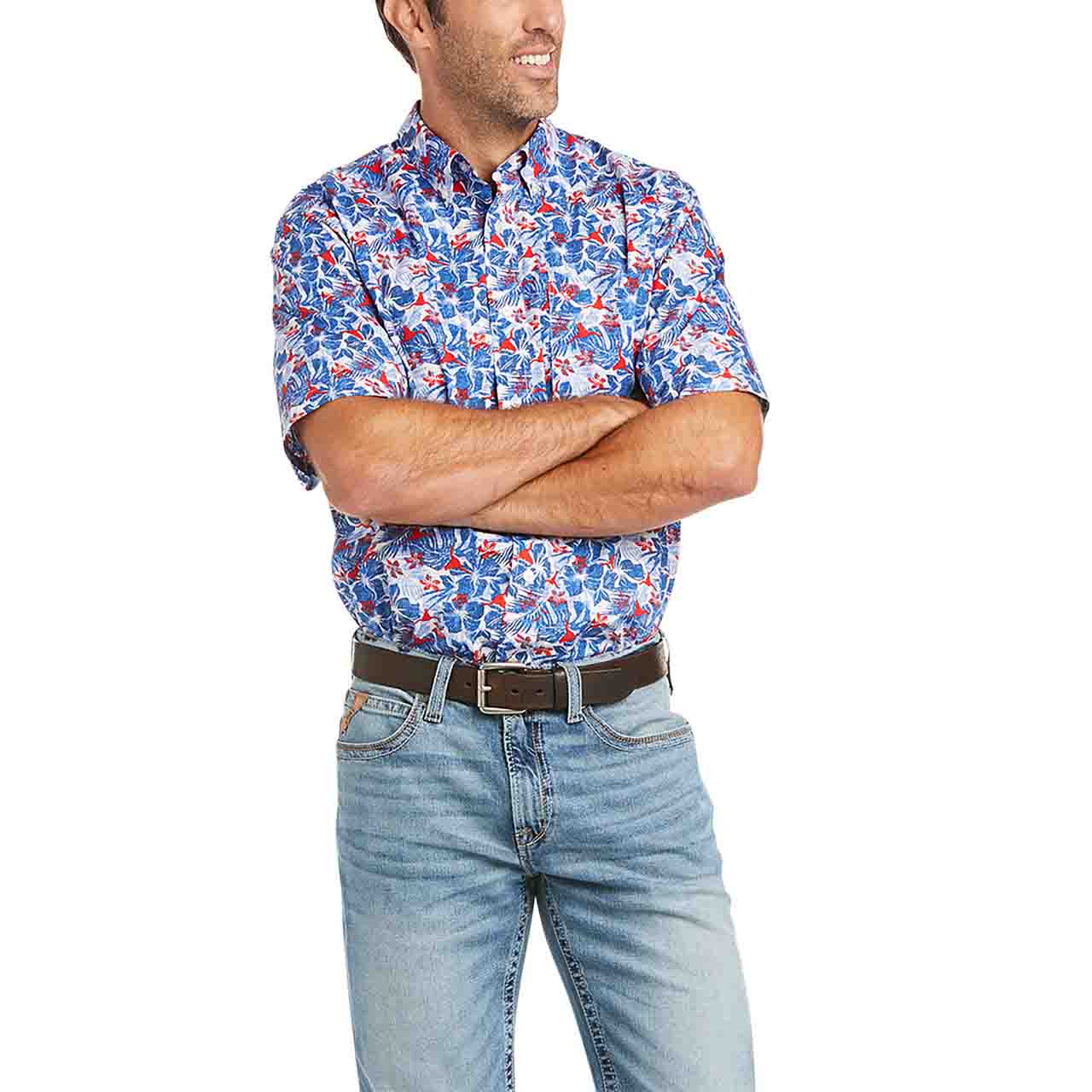 Ariat Mens Bali SS Shirt Multi