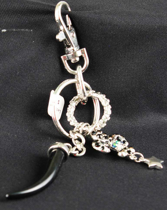 Ladies Keychain Silver 4373