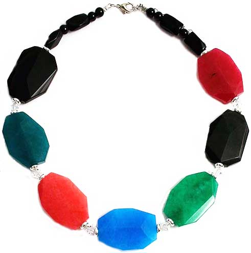 Large Beaded Necklace Set 117