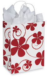 Daisies Cub Paper Shopping Bag