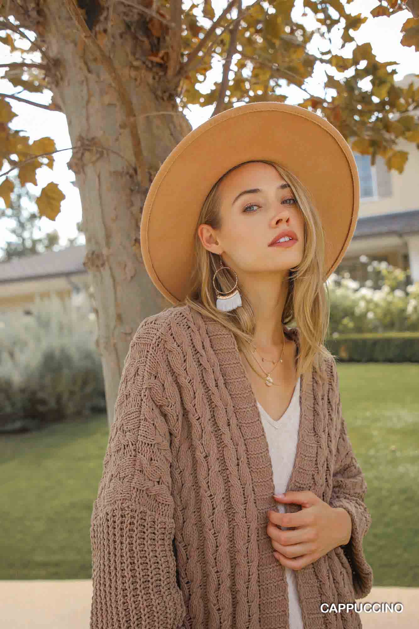 Umgee Cable Knit Cardigan