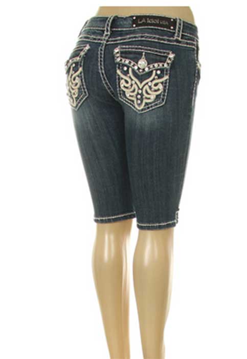 LA Idol Shorts 1103BM Dark Blue
