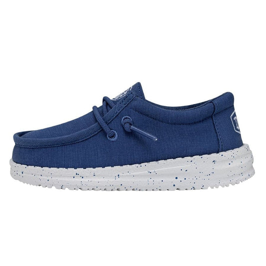 Wally Toddler Slub Canvas True Blue
