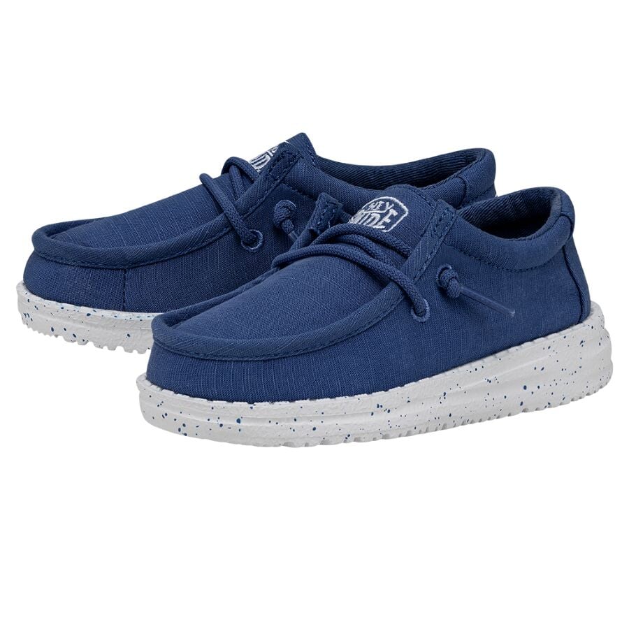 Wally Toddler Slub Canvas True Blue