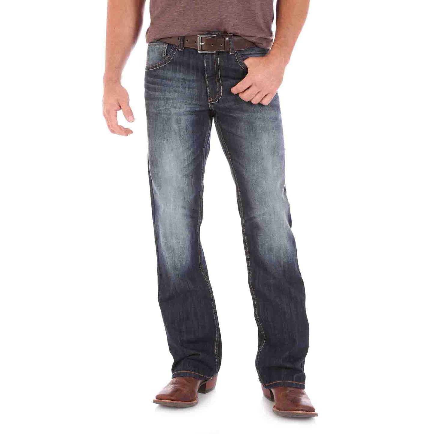 20X Vintage Boot Jeans in River Denim by Wrangler