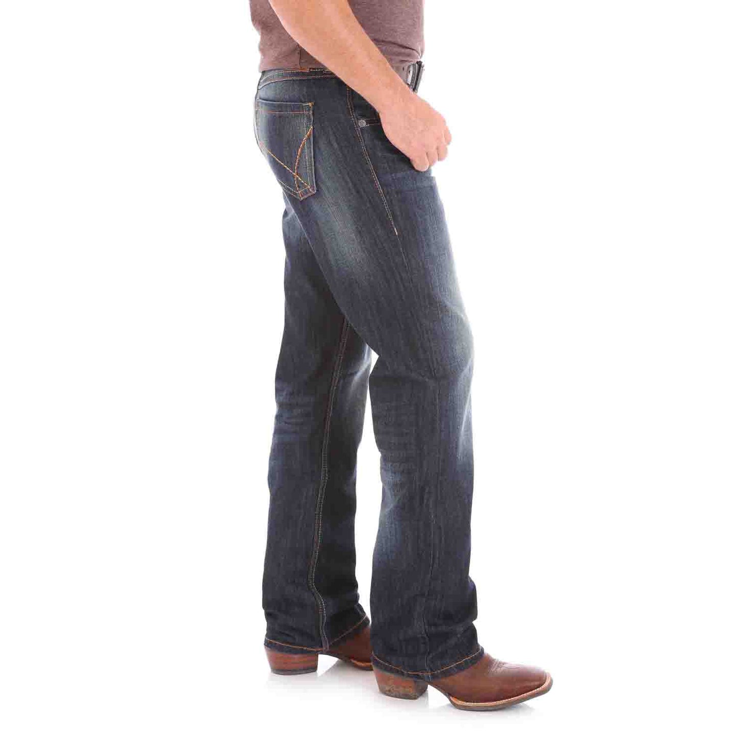 20X Vintage Boot Jeans in River Denim by Wrangler